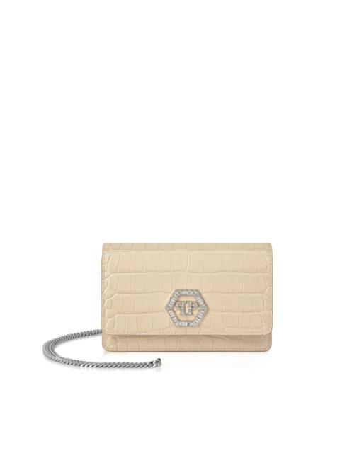 PHILIPP PLEIN crystal-embellished crossbody bag