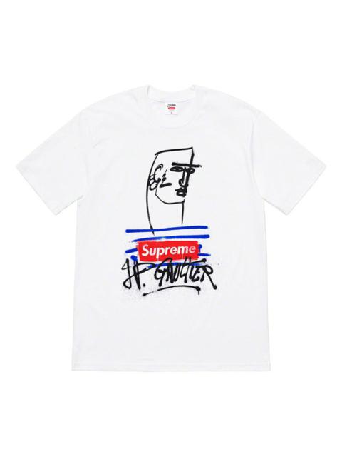 Supreme Supreme SS19 x Jean Paul Gaultier White Tee SUP-SS19-773