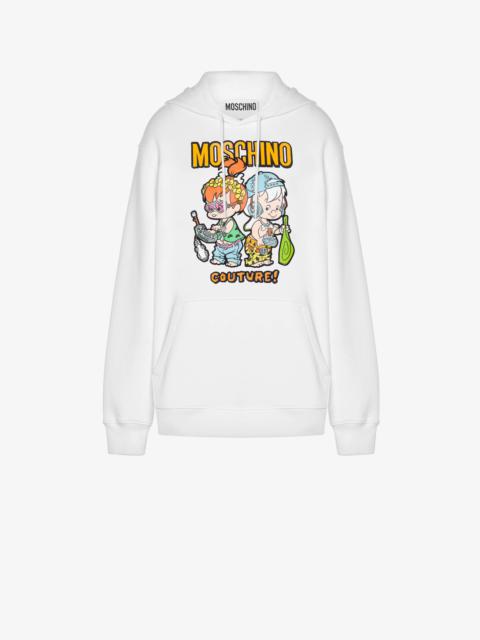 Moschino MOSCHINO X THE FLINTSTONES™ HOODED SWEATSHIRT