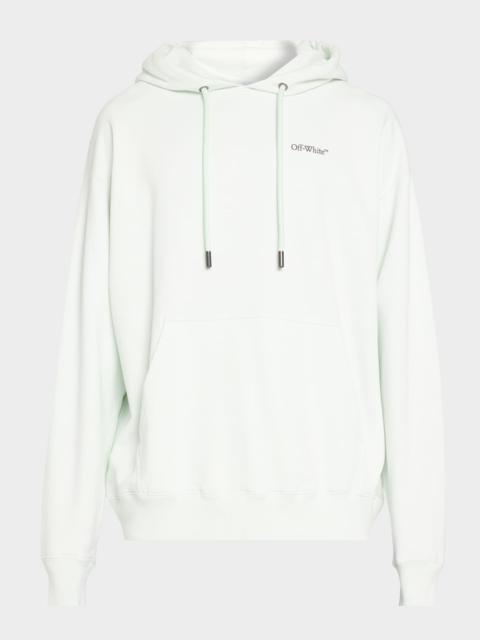 Off-White Men's Half Arrow Skate Cotton Hoodie