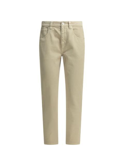 Brunello Cucinelli five-pocket straight-leg jeans