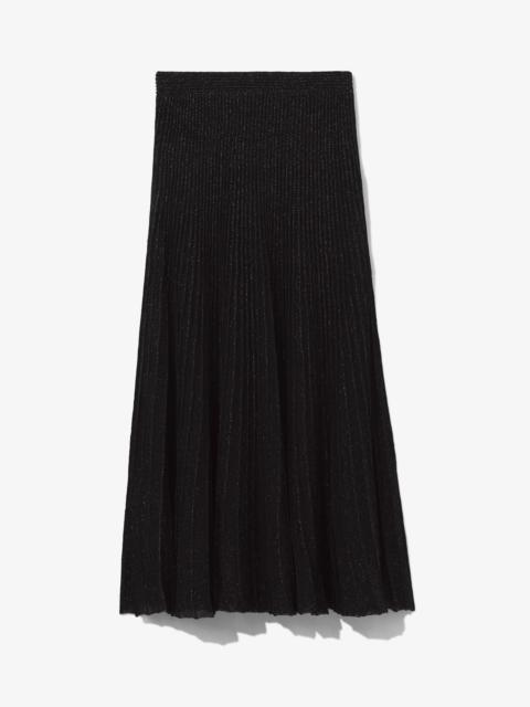 Proenza Schouler Metallic Rib Knit Skirt