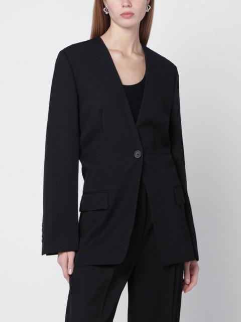 TOTEME Black wool-blend jacket