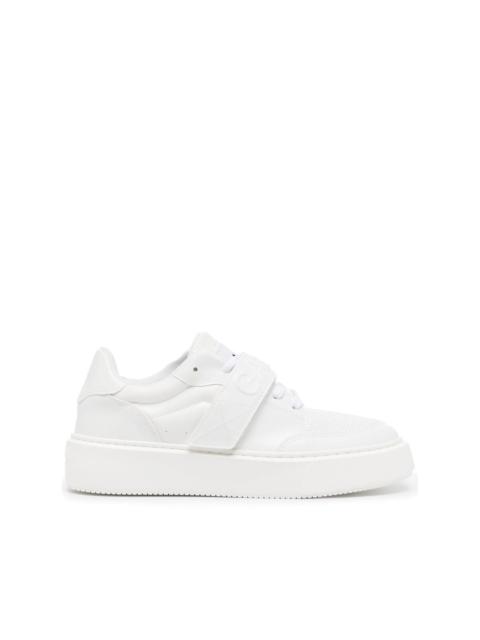 touch-strap low-top sneakers