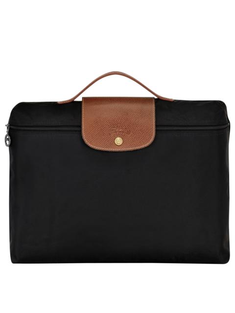 Longchamp Le Pliage Original S Briefcase Black - Recycled canvas