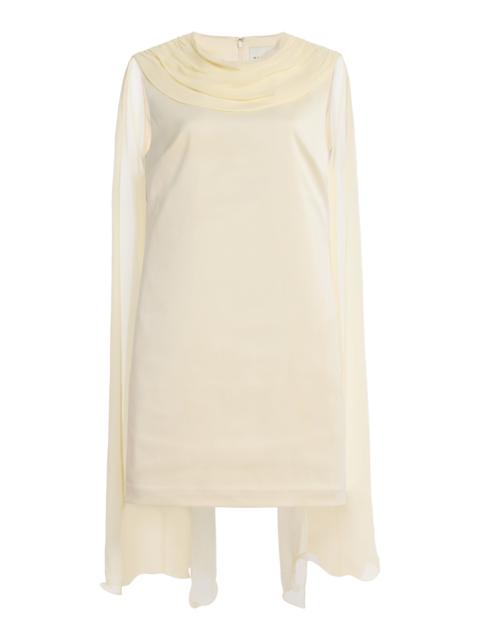POSSE Exclusive Solene Mini Scarf Dress yellow