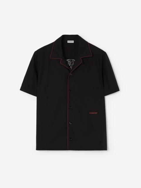 Burberry Relaxed Fit Knight Heart Cotton Shirt