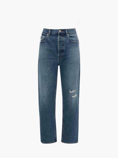 JW Anderson Padlock Strap Slim Fit Denim Jeans