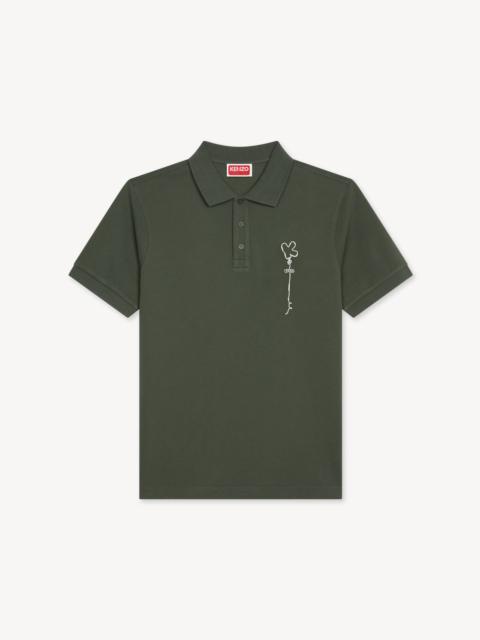 KENZO 'KENZO Balloons' slim polo in cotton