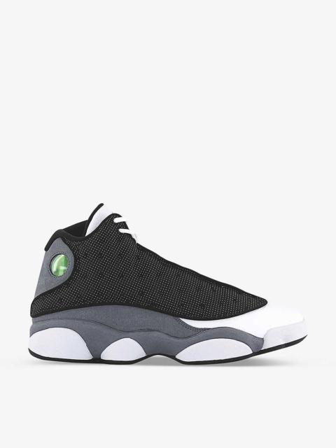 Air Jordan 13 cushioned leather high-top trainers