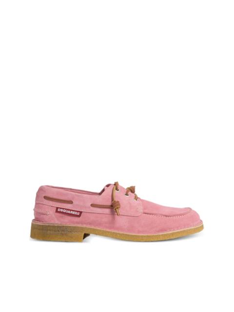 DSQUARED2 laced neoclassic boat shoes