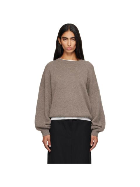 LISA YANG Taupe Veira Sweater