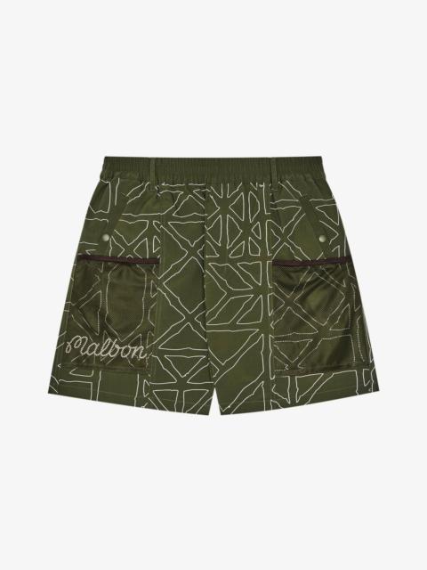 malbon MESH BASKET POCKET SHORT