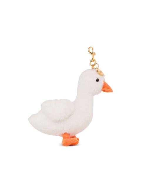 Moschino duck-charm keyring