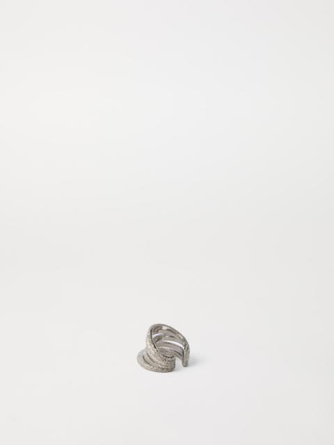 Brunello Cucinelli Sterling silver ear cuff