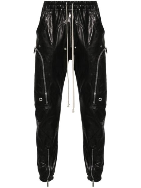 Bauhaus leather cargo pants