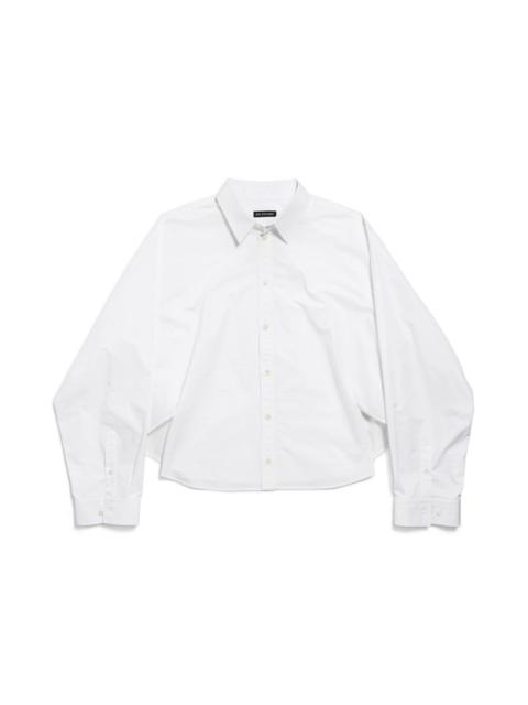 BALENCIAGA Women's Semi-fitted Shirt in White