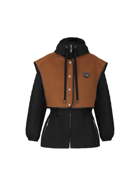 Louis Vuitton Bi-Material Hooded Parka