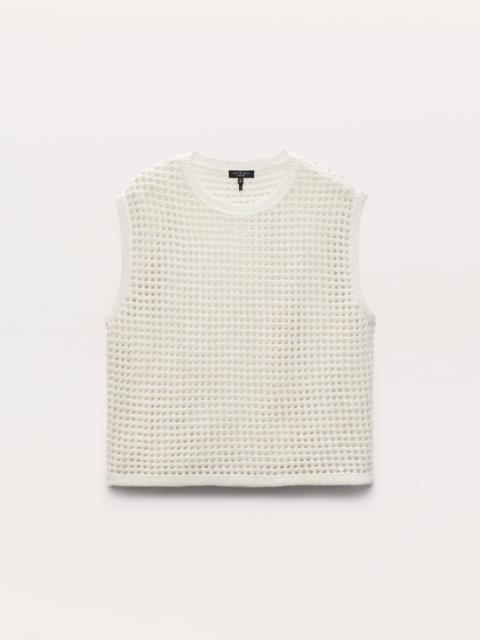 rag & bone Ezra Open-Knit Vest