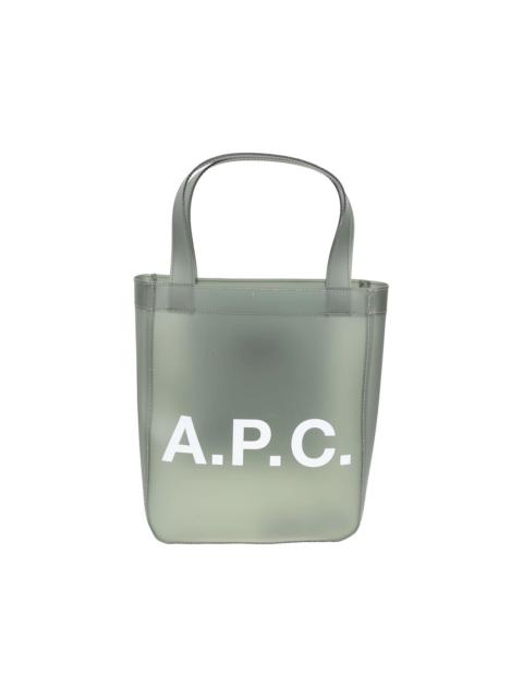 A.P.C. logo-print tote bag