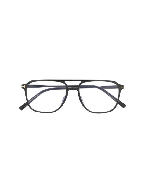 TOM FORD thick aviator glasses