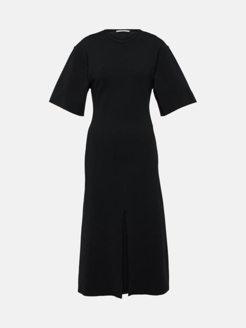 Stella McCartney ribbed-knit midi dress