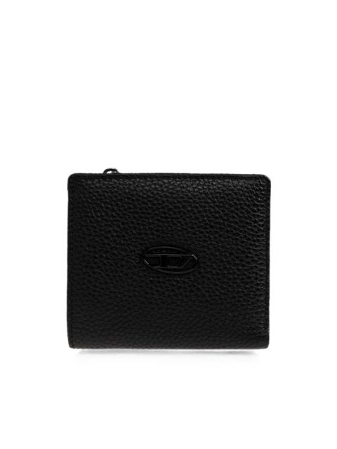 Diesel Hissu-Evo logo-plaque bi-fold wallet