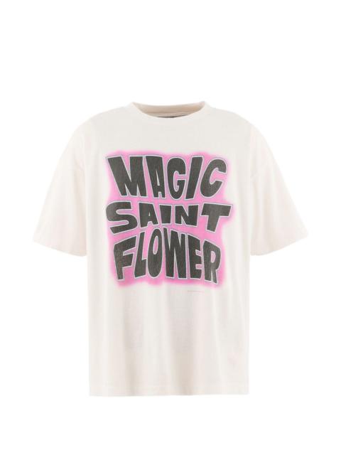 SAINT M×××××× graphic-print T-shirt