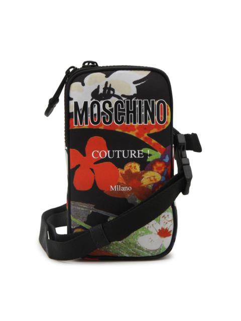 Moschino multicolour zipped wallet
