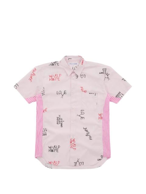 Comme des Garçons SHIRT text-print shirt
