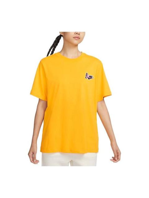 Nike (WMNS) Nike Butterfly T-Shirt 'Yellow' FD2548-739
