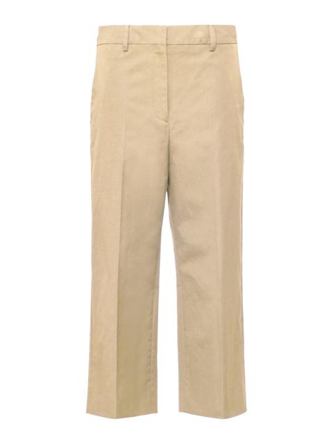 Prada Cotton poplin trousers