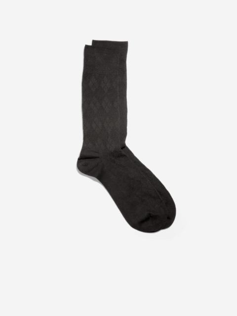 COLE HAAN Men's Tonal Argyle Crew Socks