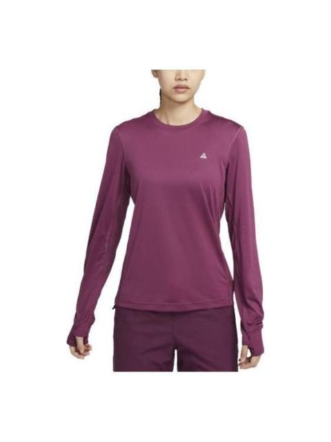 (WMNS) Nike ACG Dri-FIT ADV Goat Rocks Long-Sleeve T-Shirt 'Purple' DQ5852-653
