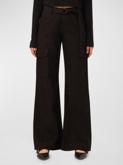 DL1961 Zoie Wide-Leg Relaxed Vintage Cargo Jeans