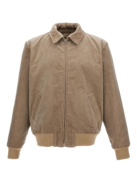 A.P.C. corduroy zip-fastening jacket