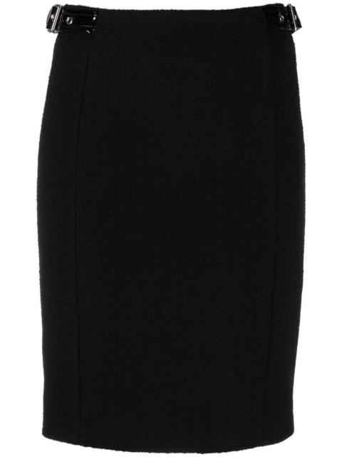 Moschino strap-detail pencil skirt