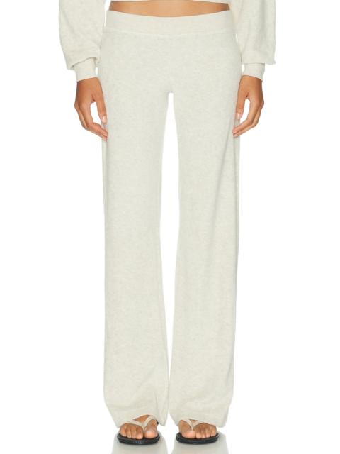 ÉTERNE Low Rise Lounge Terry Pant