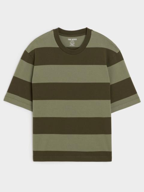 TODD SNYDER Boxy Jersey Rugby Tee
