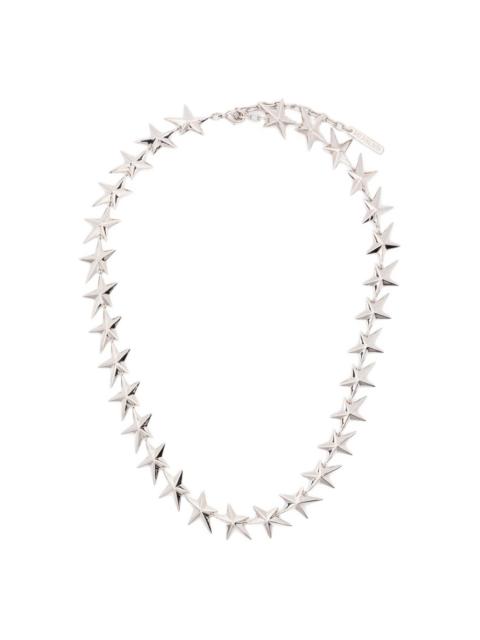 MUGLER star-chain necklace