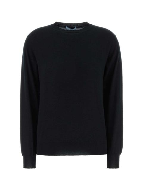 Prada Black Cashmere Sweater