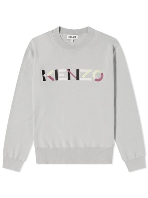 KENZO Kenzo Multicolour Logo Classic Jumper
