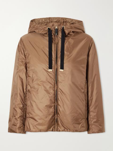 Max Mara Padded Hooded Shell Jacket