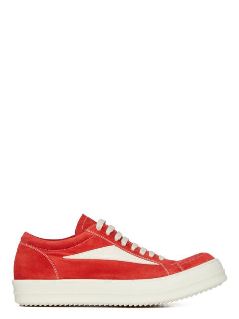 Rick Owens contrast panel sneakers