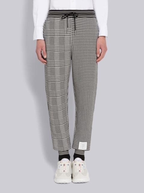 Thom Browne Houndstooth Cotton Sweatpants