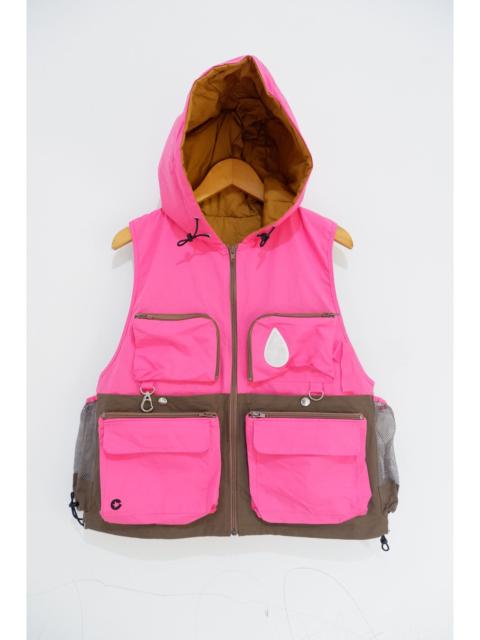 Other brands Japanese Brand - Mashur Multipocket 2 Way Bag Vest Hoodie