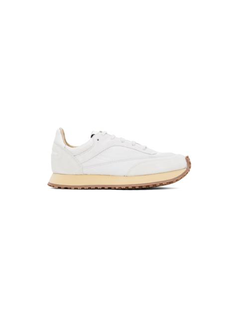 Spalwart White Tempo Low Transparent Sneakers