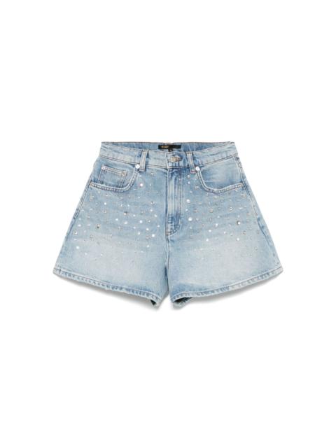 stud-embellished shorts