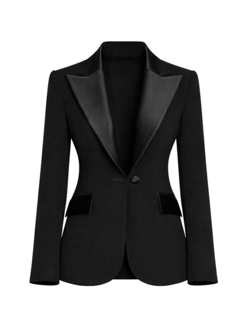 ELIE SAAB satin blazer