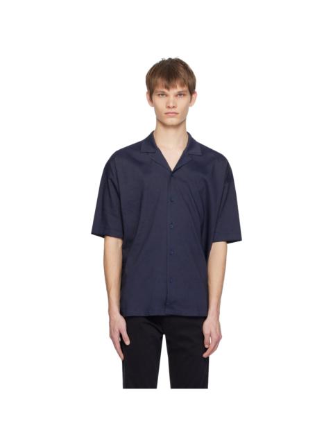 BOSS Navy Relaxed-Fit Shirt